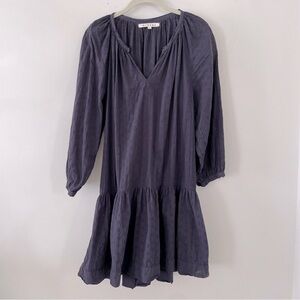 Xirena Eyelet Black Cotton Dress Size Small